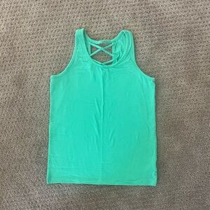 Old Navy Girl's Green Tank Top